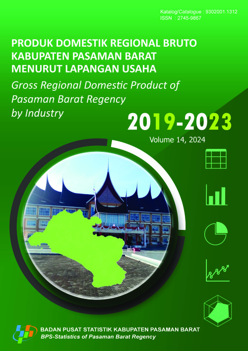 Produk Domestik Regional Bruto Kabupaten Pasaman Barat Menurut Lapangan Usaha 2019–2023